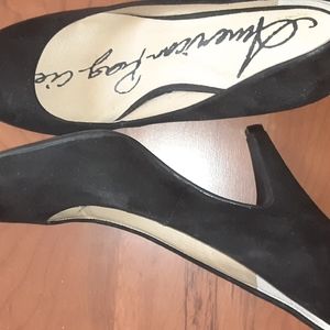 AMERICAN RAG BLACK SUEDE SHOES